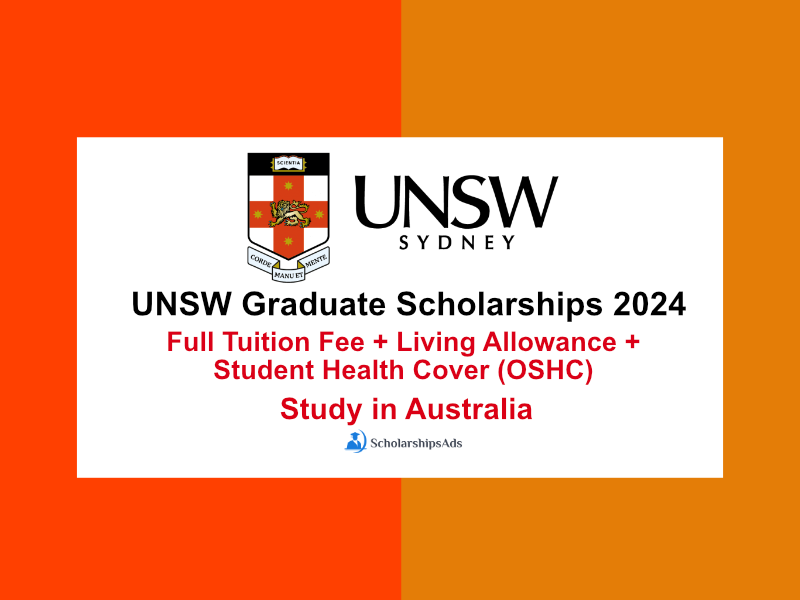 Unsw Graduate Scholarships 2024 In Australia Unsw Graduate Scholarships 2024 In Australia